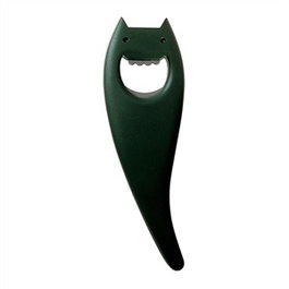 Alessi ouvre-bouteille Diabolix noir anthracite en résine