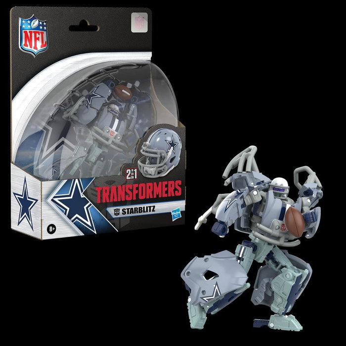 Transformers x NFL figurine Dallas Cowboys: Starblitz 14 cm