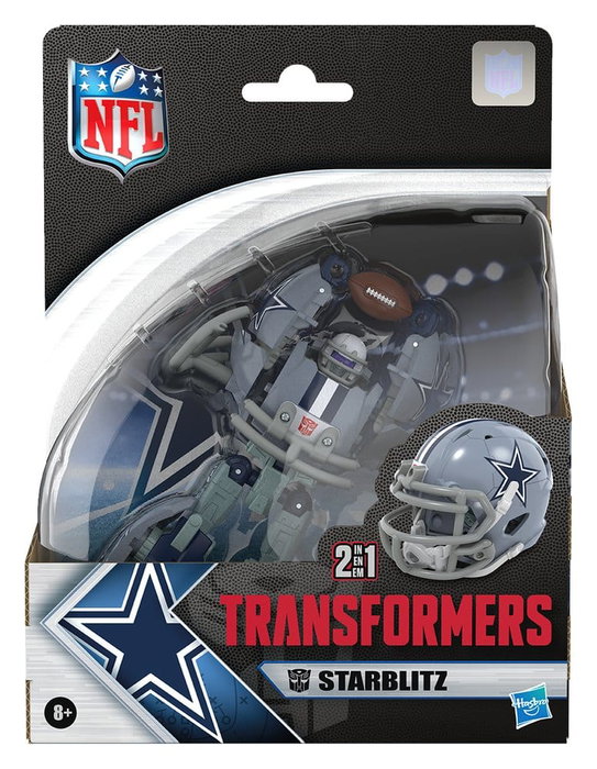 Transformers x NFL figurine Dallas Cowboys: Starblitz 14 cm