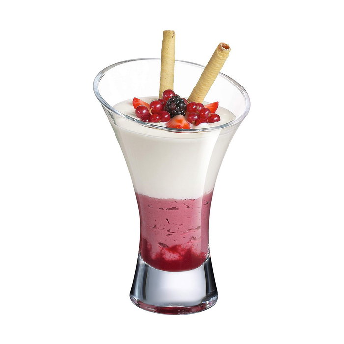 Arcoroc Coupe de glaces et de milkshakes Transparent verre (41 cl) 6 pièces