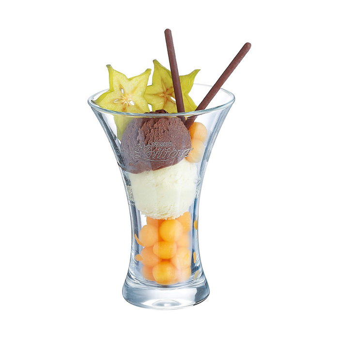 Arcoroc Coupe de glaces et de milkshakes Transparent verre (41 cl) 6 pièces