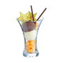 Arcoroc Coupe de glaces et de milkshakes Transparent verre (41 cl) 6 pièces