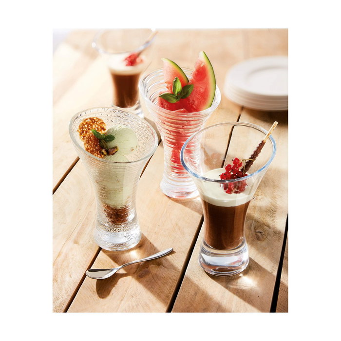 Arcoroc Coupe de glaces et de milkshakes Transparent verre (41 cl) 6 pièces