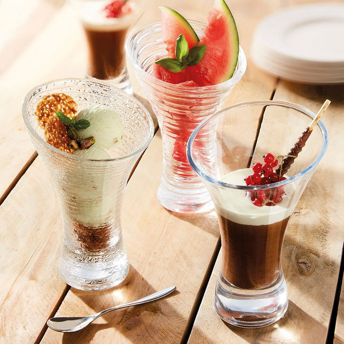 Coupe de glaces et de milkshakes Arcoroc Transparent verre (41 cl)