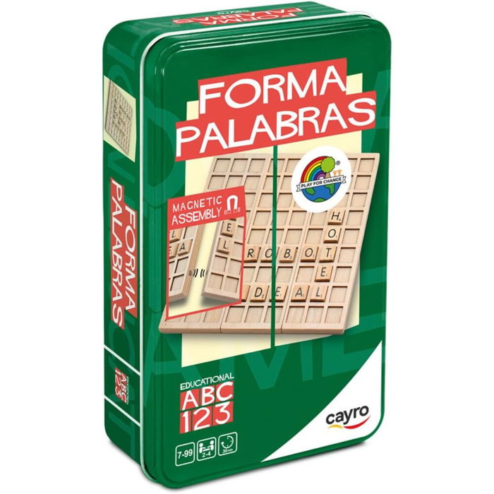 Cayro Juego Formapalabras Travel Metal Box Cayro Juego Formapalabras Travel Metal Box