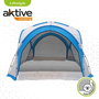 Color Baby Carpa de camping avec moustiquaires 350 x 350 x 260 cm - Tente de camping pour adulte en fibre de verre et polyester 190T