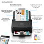 Epson WorkForce ES-500WII Scanner A4 Recto Verso 35 ppm, Wi-Fi, USB 3.0, Alimentation 50 Feuilles, ScanSmart
