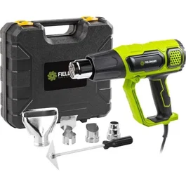 Fieldmann FDHP 202002-E Pistolet thermique professionnel 2000W 600°C réglable - 5 accessoires inclus - Enlève peintures et vernis