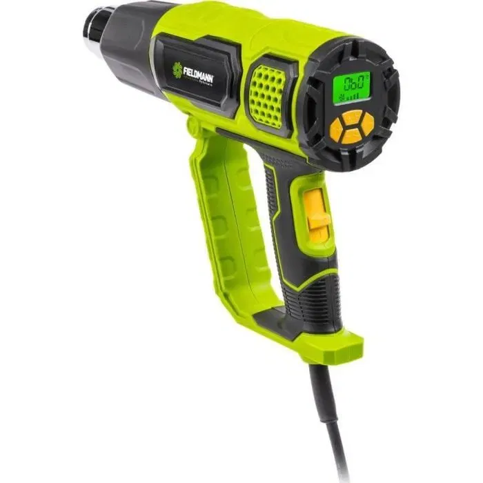 Fieldmann FDHP 202002-E Pistolet thermique professionnel 2000W 600°C réglable - 5 accessoires inclus - Enlève peintures et vernis Fieldmann FDHP 202002-E Pistolet thermique professionnel 2000W 600°C réglable - 5 accessoires inclus - Enlève peintures et vernis