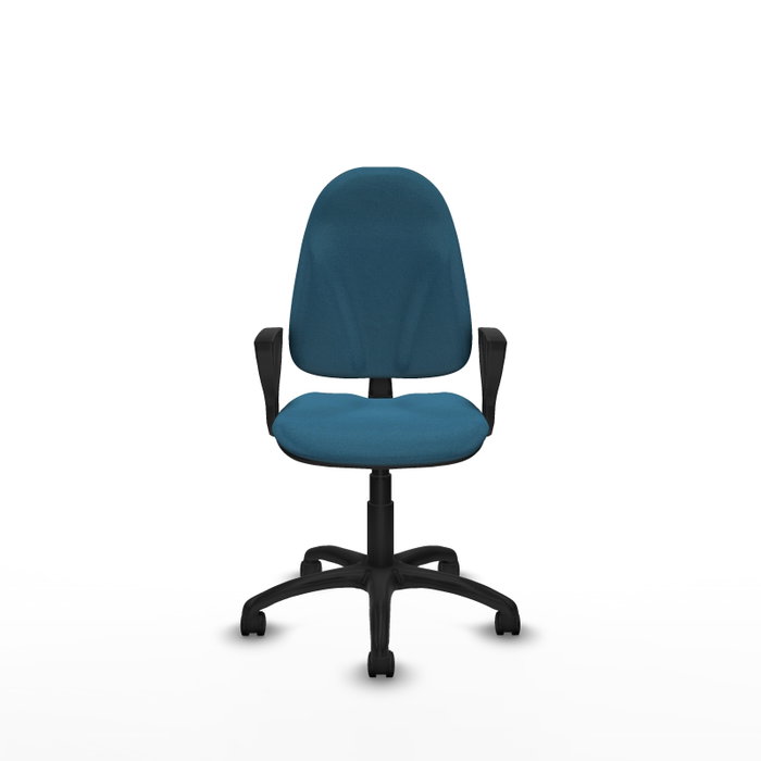 PIQUERAS Y CRESPO Chaise de bureau Algarra, Vert pétrole, Accoudoirs fixes PIQUERAS Y CRESPO Chaise de bureau Algarra, Vert pétrole, Accoudoirs fixes