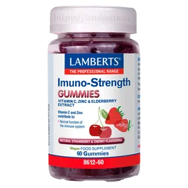 LAMBERTS Imuno-Strength 60 gummies Fraise Cerise
