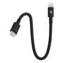 Câble USB-C vers Lightning Apple MEQM4ZM/A Noir 20 cm