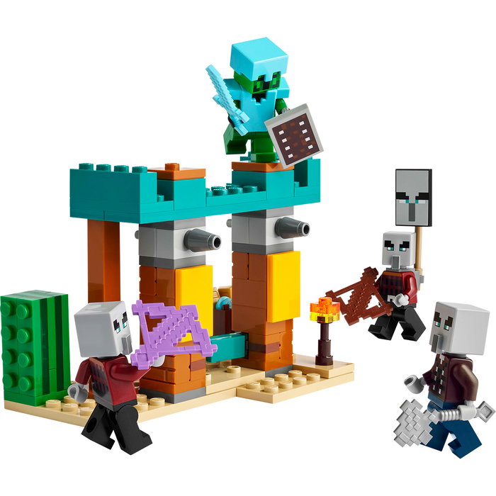 LEGO Minecraft 21267 La patrouille d'Illageois du désert LEGO Minecraft 21267 La patrouille d'Illageois du désert