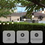 GSC Evolution Kit guirlande décorative Liboi 12M 10 porte-lampes IP65 Noir