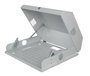 Lanview Armoire Rack 19'' Pro Slim 8U (3U Pivotante + 5U Horizontale) Blanc