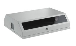 Lanview Armoire Rack 19'' Pro Slim 8U (3U Pivotante + 5U Horizontale) Blanc