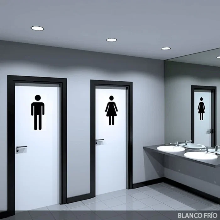 GL-CL-R12N-WW Plaque LED circulaire 12W 1200Lm 2700K Nickel satiné 50000H pour plafond, IP25, 170mm