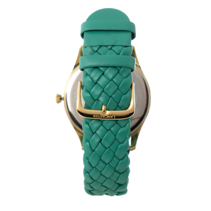 LANCASTER OLA0687-D - Montre Analogique Dorée et Verte