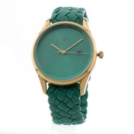 LANCASTER OLA0687-D - Montre Analogique Dorée et Verte