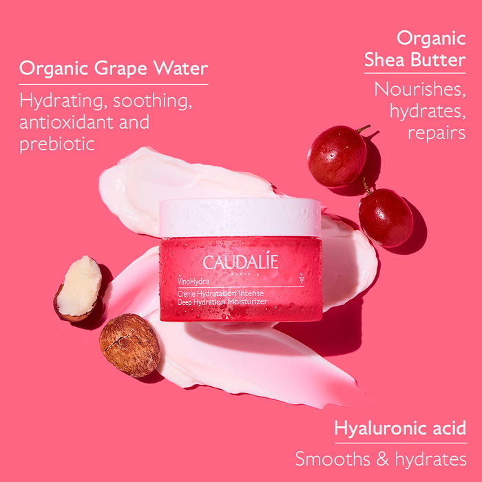 Caudalie VinoHydra Crème Hydratation Intense 50 ml