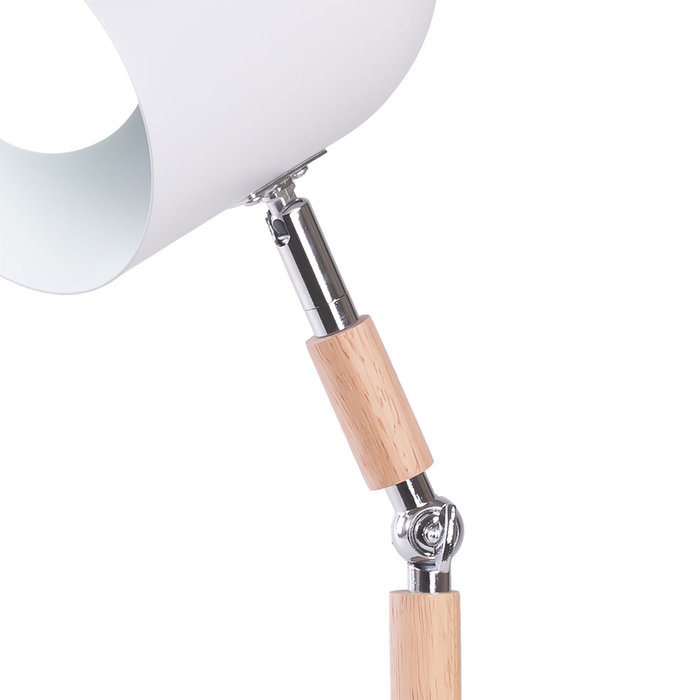 Lampe de Table Daphné Design Moderne avec Douille E27 [SKD-T009-W]