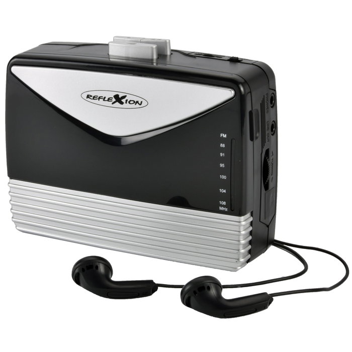Reflexion WMR01 Lecteur de cassettes portable avec radio FM Reflexion WMR01 Lecteur de cassettes portable avec radio FM