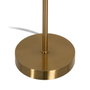 BigBuy Home Lampe de bureau Blanc et Doré Métal et Tissu