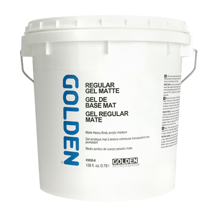 Golden Regular Gel Matte 3,78 L Golden Regular Gel Matte 3,78 L