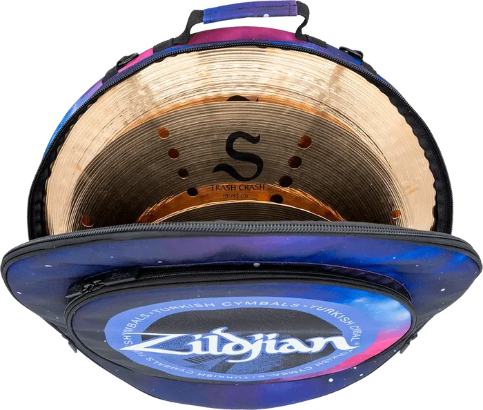 Zildjian Housse de Cymbales Pour Étudiants 20'' Purple Galaxy