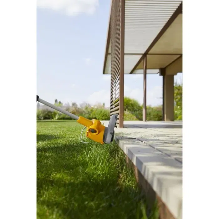 Stiga GT 100e Kit - Coupe-bordure électrique sur batterie 20V Alpina, largeur de coupe 25 cm, système de coupe au fil nylon