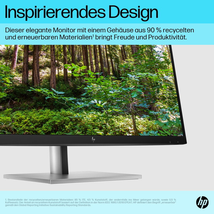 HP E27k G5 68,6 cm (27'') Moniteur 4K UHD IPS Argent/Noir