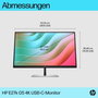 HP E27k G5 68,6 cm (27'') Moniteur 4K UHD IPS Argent/Noir