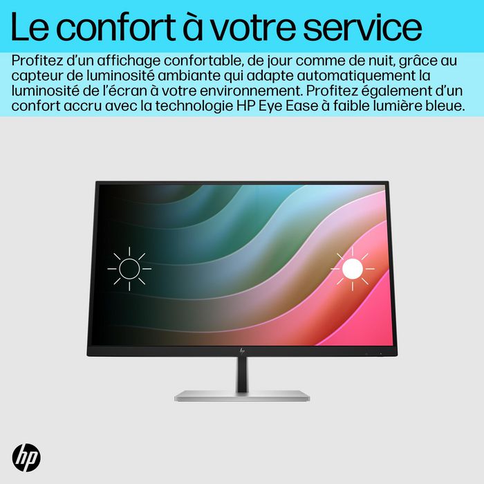 HP E27k G5 68,6 cm (27'') Moniteur 4K UHD IPS Argent/Noir