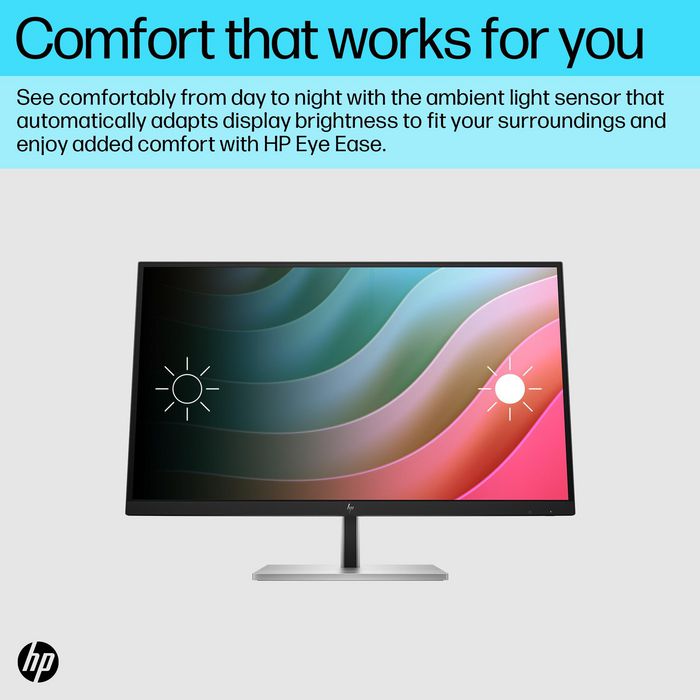 HP E27k G5 68,6 cm (27'') Moniteur 4K UHD IPS Argent/Noir