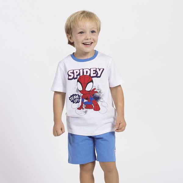 Cerdá Conjunto 2 Pièces French Terry Spidey Blanc - Ensemble Enfant 3 Ans Cerdá Conjunto 2 Pièces French Terry Spidey Blanc - Ensemble Enfant 3 Ans