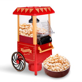 NK Machine à popcorn modèle chariot 1200 W