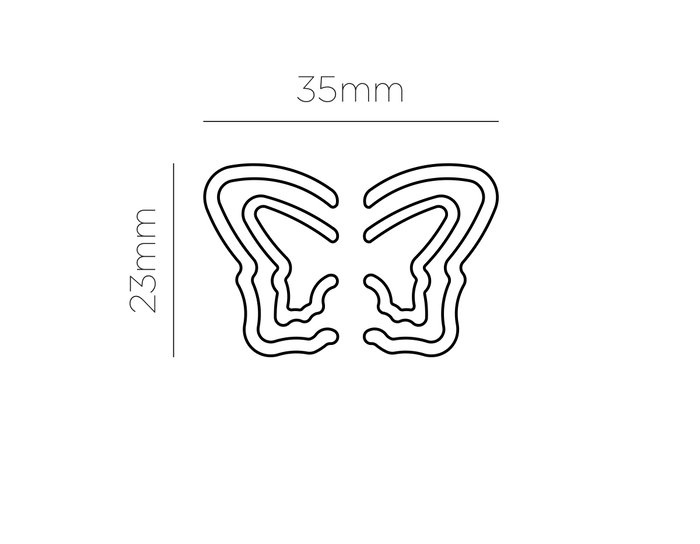 Innspiro Perforatrice de figures 3D Pop Up Punch papillon 38mm