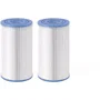 Intex - Lot de 2 Filtres en Fibre Dacron Résistante, Nettoyable et Remplaçable - Pour Spa Pure Spa