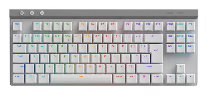 Logitech G515 Lightspeed TKL GL Tactile Blanc Logitech G515 Lightspeed TKL GL Tactile Blanc