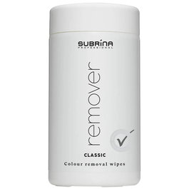 Subrina Professional Remover Classic - Lingettes détachantes décoloration pour cheveux - Boîte de 100 pièces