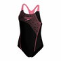 Maillot de Bain Fille Speedo Medalist Noir
