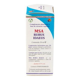 HERBOPLANET MSA RUBUS IDAEUS jeunes pousses 50ml