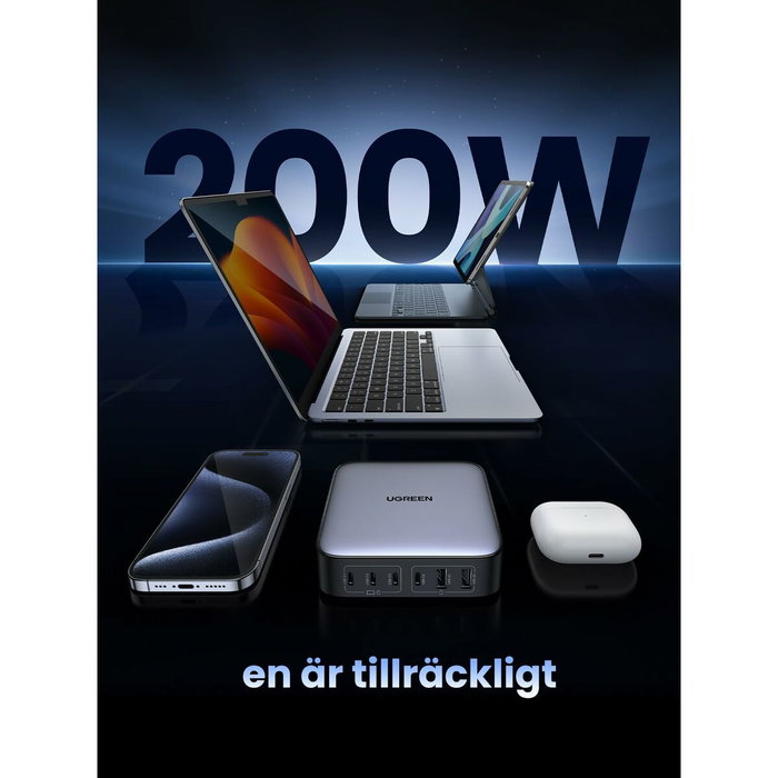 Câble USB vers Lightning Ugreen 40914 Noir Gris 2 m