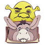 LOUNGEFLY Sac à dos Mochila Shrek et Donkey 31 cm (25x31,25x10 cm)