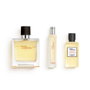 Hermès - Ensemble Coffret Cadeau 3 Pièces Terre d'Hermès Eau de Parfum - Parfum Homme Vaporisateur 75 ml + 40 ml + 15 ml, Fragrance Fraîche et Boisée Minérale