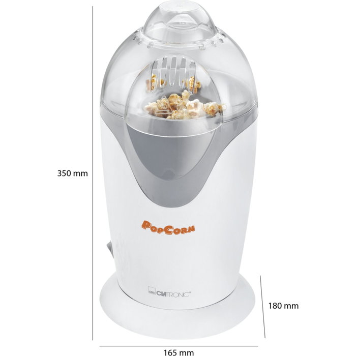 Clatronic PM 3635 Machine à pop-corn blanc