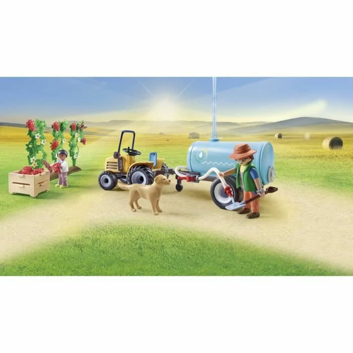 Playmobil Fermier avec tracteur et citerne 71442 Playmobil Fermier avec tracteur et citerne 71442