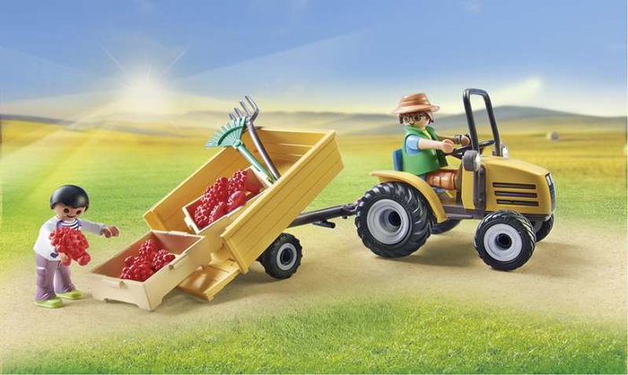 Playmobil Fermier avec tracteur et citerne 71442 Playmobil Fermier avec tracteur et citerne 71442