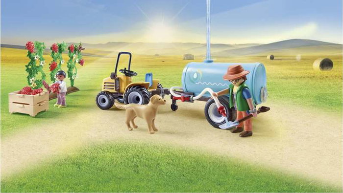 Playmobil Fermier avec tracteur et citerne 71442 Playmobil Fermier avec tracteur et citerne 71442