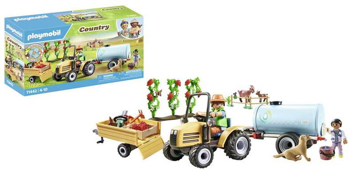 Playmobil Fermier avec tracteur et citerne 71442 Playmobil Fermier avec tracteur et citerne 71442